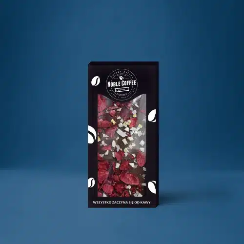 Czekolada gorzka z pigwą i truskawkami 70,4%