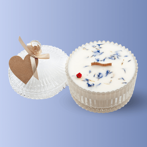 świeca sojowa wegańska o zapachu kaszmiru, kadzidła i imbiru palarnia kawy noble coffee