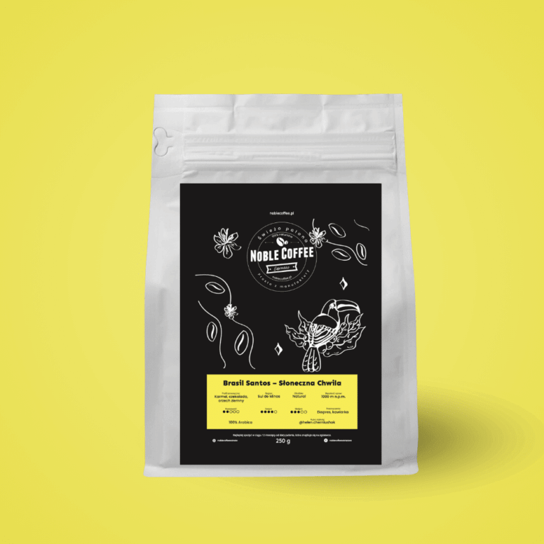 Kawa Brazylia Santos 100% Arabica – Do Kawiarki i Ekspresu