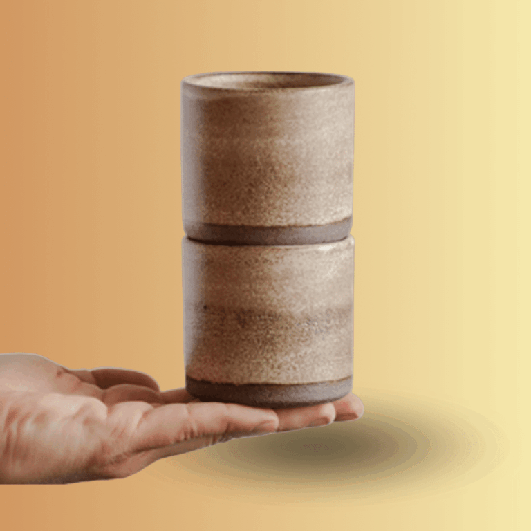 Kubek ceramiczny ręcznie robiony 300 ml
