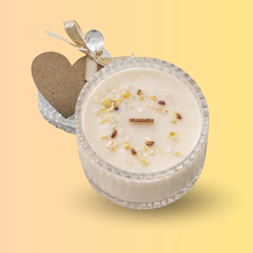 Świeca sojowa ręcznie robiona o zapachu soli morskiej i kakao – Noble Coffee