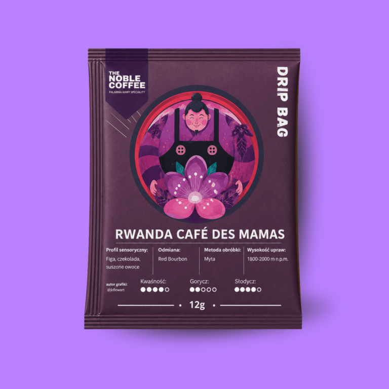Drip Bag Kawa Rwanda Café des Mamas – pod przelew